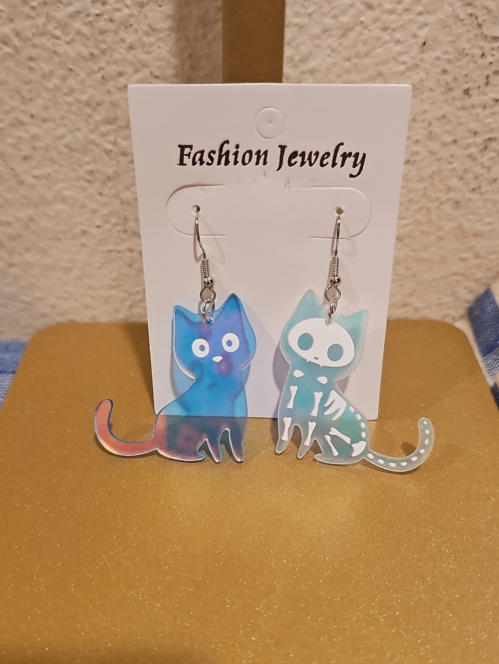 Fashio Jewlery Dead Kitty Earings